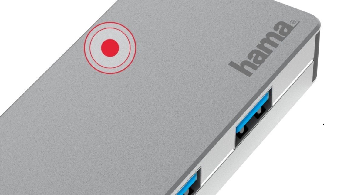 zdjęcie huba USB-C z 4 gniazdami