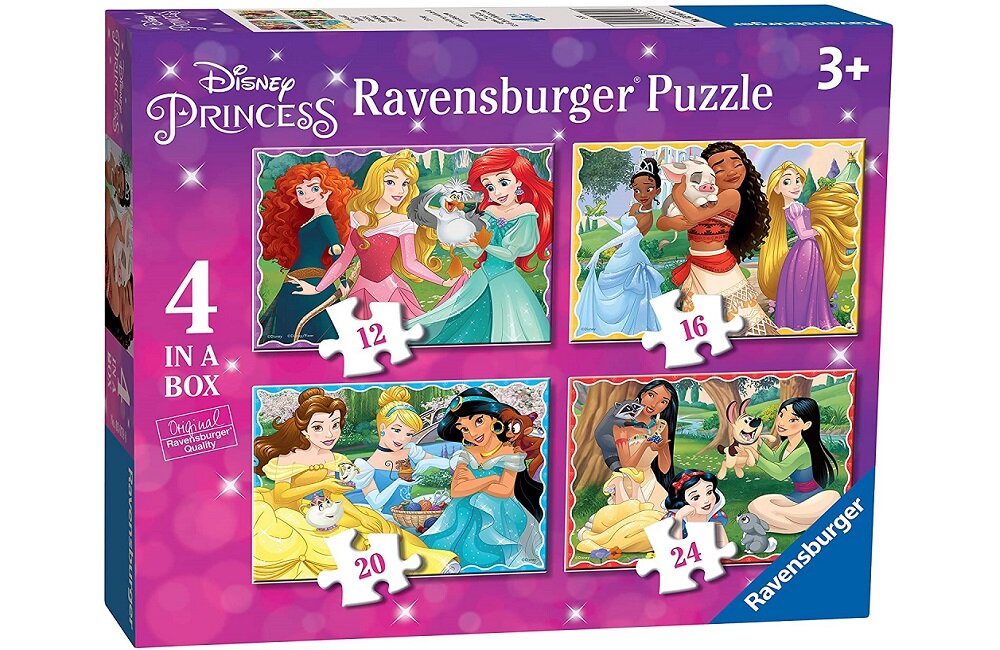 Puzzle RAVENSBURGER Drużyna Księżniczki Disney 72 elementów Wspaniałe opakowanie