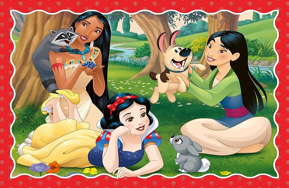 Puzzle RAVENSBURGER Księżniczki Disney 72 elementów ciekawe zajęcie dla dzieci