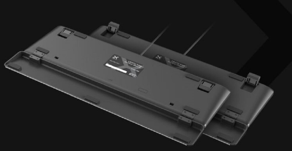 Klawiatura KRUX Crato RGB Outemu Brown - antyposlizgowe nozki 