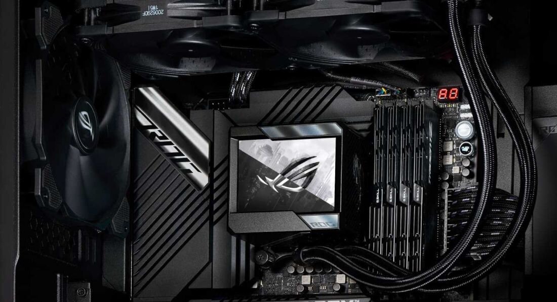  Chłodzenie wodne ASUS ROG Ryujin II 240  - LCD 