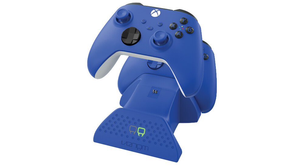 VENOM VS2879 Xbox Series S/X & One Red Twin Docking Station + 2 batteries baterie