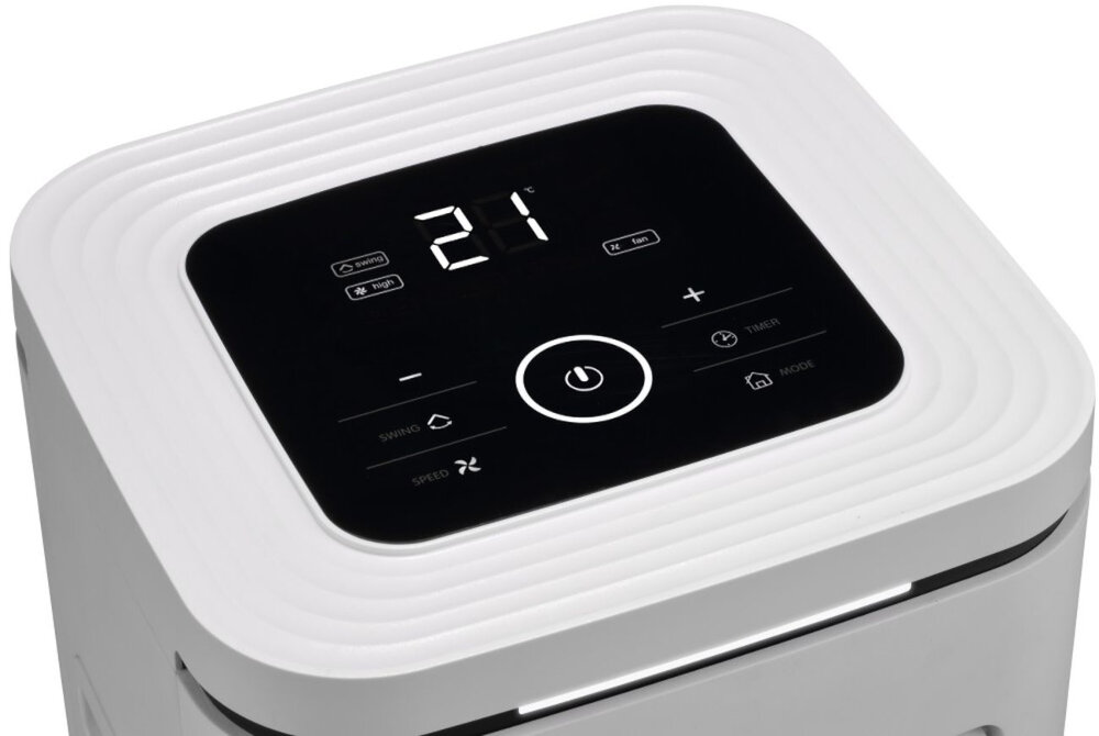 Klimatyzator PRIME3 SAC41 panel sterujacy podswietlany dotykowy prosta bezproblemowa obsluga timer programowanie czasu pracy