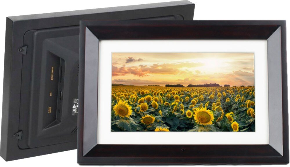 Ramka cyfrowa KODAK RDPF1020WBW Czarny wygląd wyświetlacz obraz jakość działanie