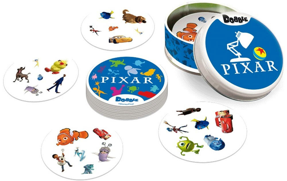 REBEL-DOBBLE-PIXAR gra toy story merida waleczna iniemamocni potwory spółka refleks spostrzegawczość