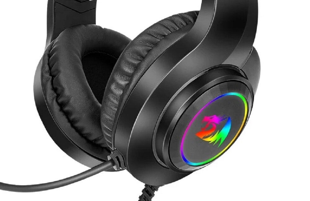 Słuchawki REDRAGON Hylas H260 RGB dźwięk impedancja dynamika przestrzenny