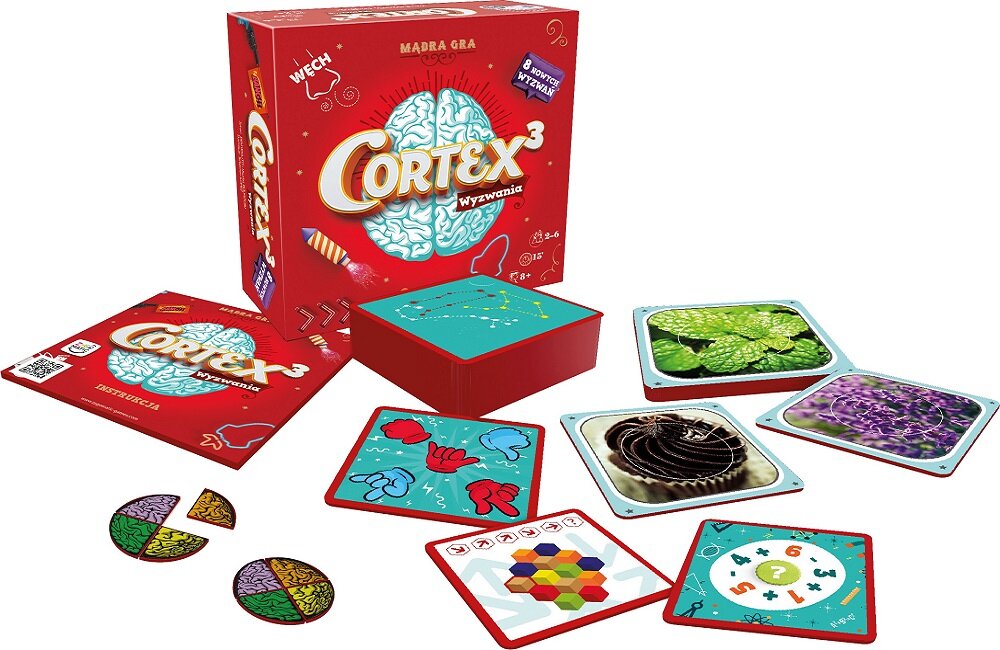 Gra planszowa REBEL Cortex 3 gra z wyzwaniami ekscytująca rozrywka