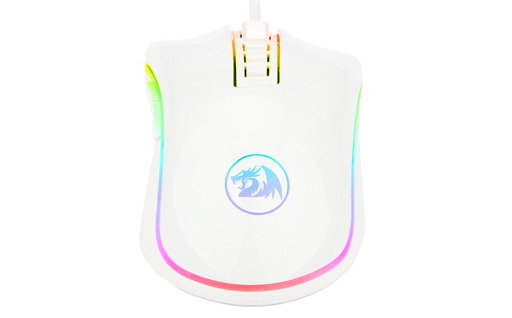 Mysz REDRAGON Cobra M711 poziomy dpi rozdzielczosc zakres widoczne przyciski