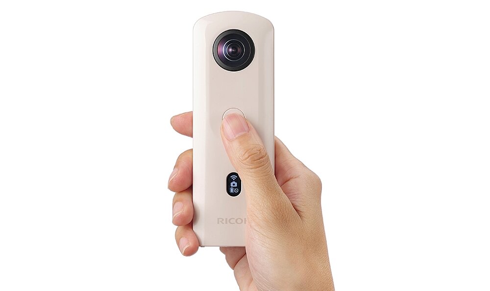 Kamera sportowa RICOH Theta SC2 zasilanie ostrość filmy nagrywanie obudowa rozdzielczość AF zdjęcia matryca obiektyw