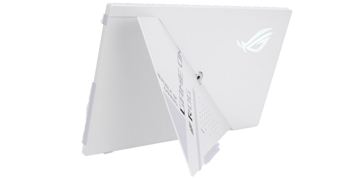 Monitor ASUS ROG Strix XG16AHPE Wbudowana i do tego regulowana podpórka