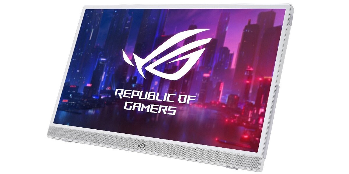 Monitor ASUS ROG Strix XG16AHPE Bateria, która zapewnia wiele godzin przyejmności