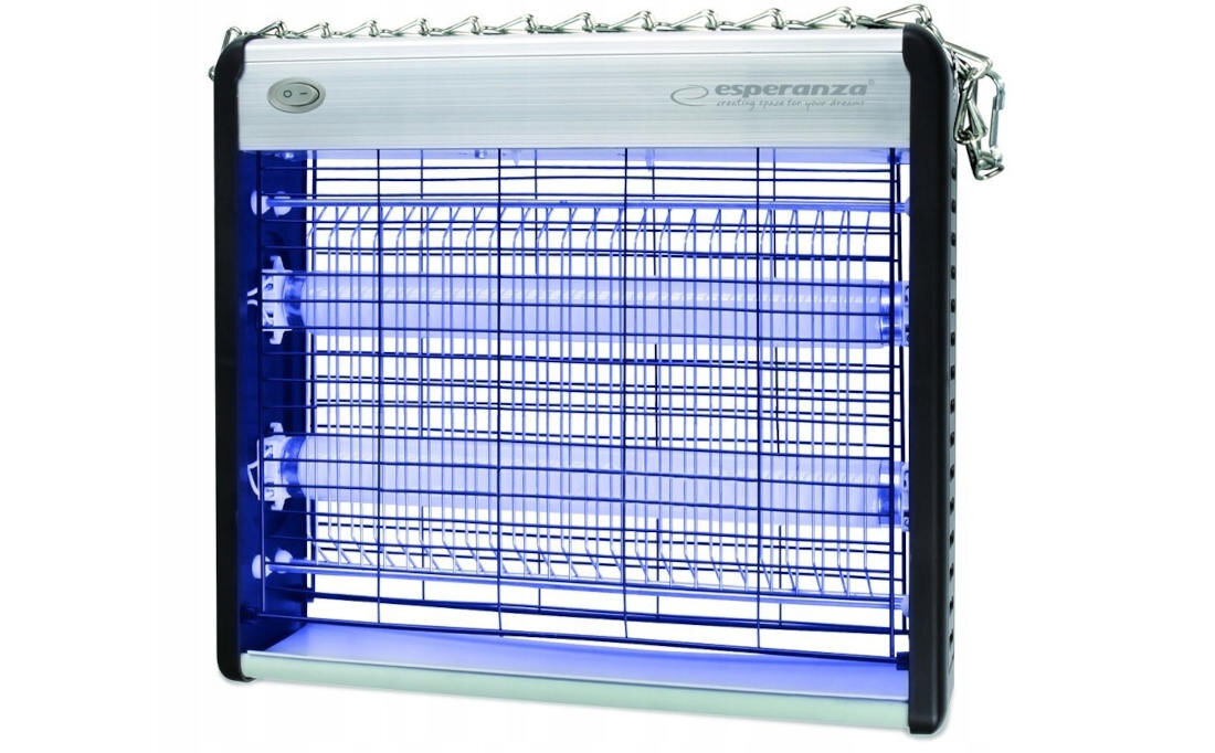Lampa owadobojcza ESPERANZA Exterminator EHQ003 wydajna praca niewielka konstrukcja