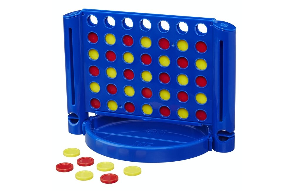 Gra zręcznościowa HASBRO Connect 4 Grab and Go  rozgrywka zabawa rodzina na wieczór dla dzieci 