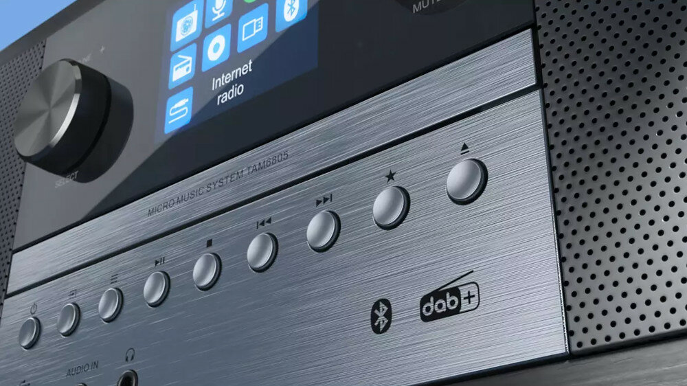 Wieża PHILIPS TAM6805/10 - Żródła dźwięku