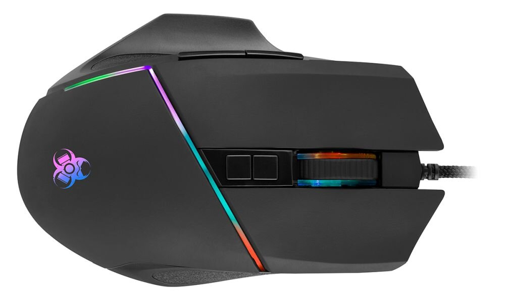 Mysz TRACER Gamezone Arrta RGB rozdzielczość granie łączność przyciski 