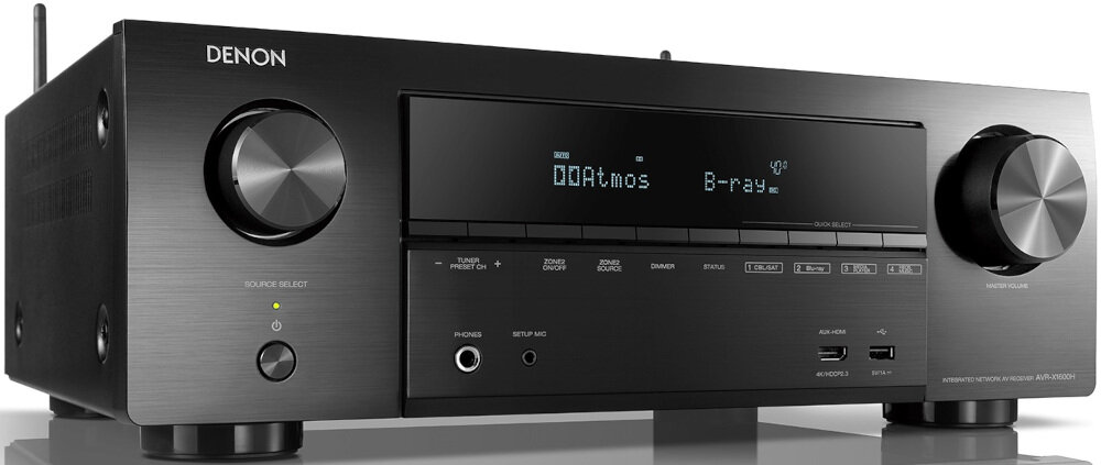 Kino domowe DENON AVR-X1600H + WILSON Cinematic - komunikacja