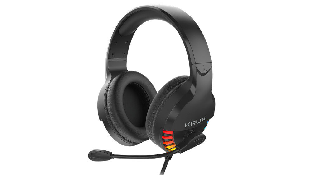 Słuchawki KRUX Fizz RGB KRX0092 - wygłuszenie