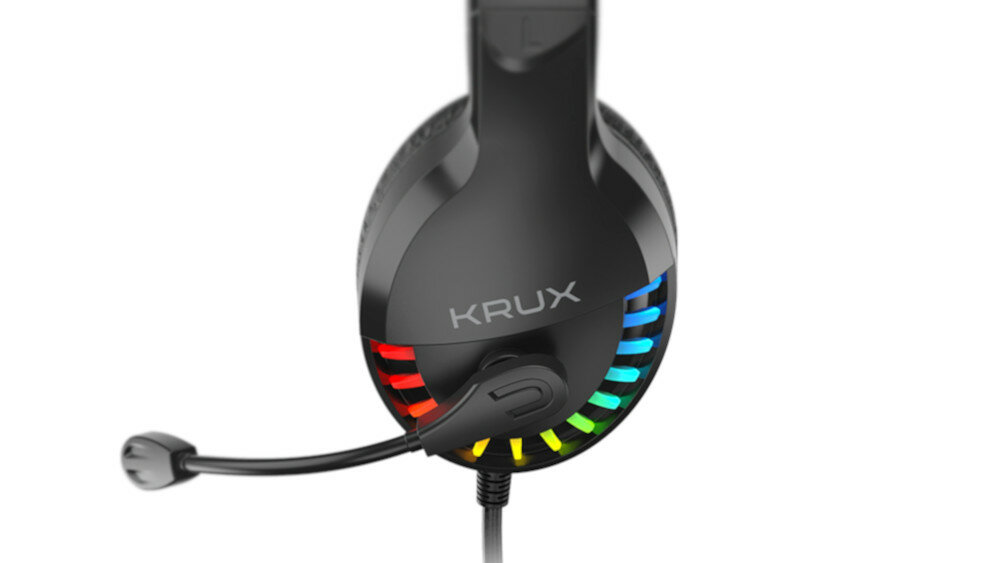 Słuchawki KRUX Fizz RGB KRX0092  - mikrofon