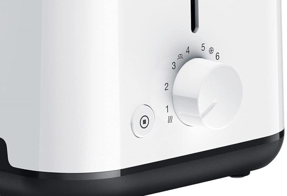 Toster BRAUN HT1010WH Bialy odgrzewanie rozmrazanie podgrzewanie 3w1
