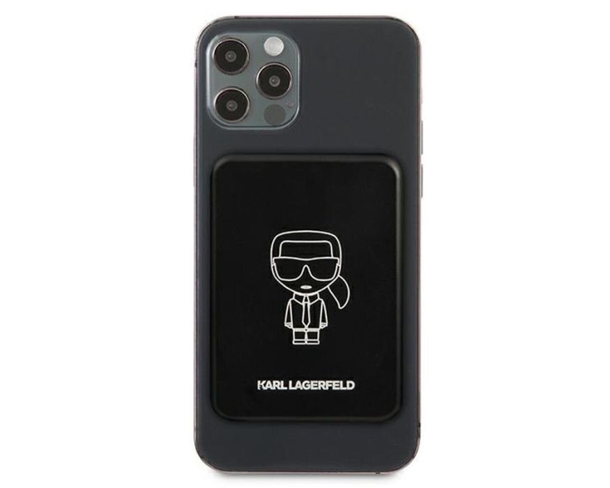 Powerbank indukcyjny KARL LAGERFELD MagSafe 3000mAh najsilniejsze magnesy szybkie i efektywne