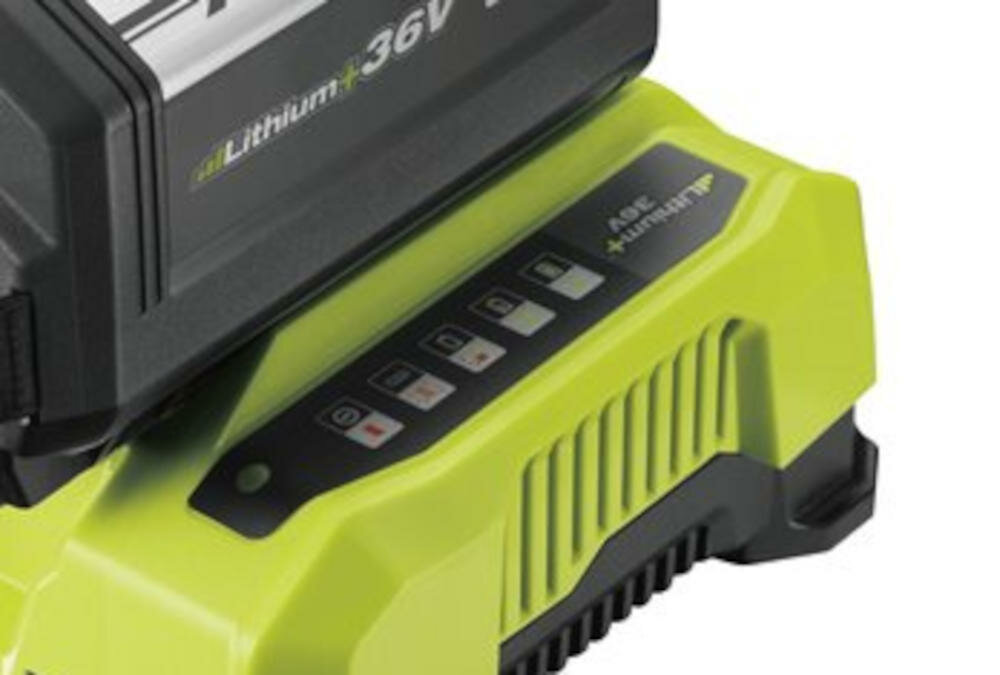 RYOBI RY36BC60A-160 світлодіодний індикатор зарядний пристрій зарядний пристрій живлення вентилятор охолодження