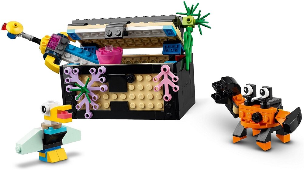 LEGO Creator Akwarium 31122 realistyczne szczegóły Nieograniczona zabawa jednym zestawem dla miłośników LEGO w wieku od 8 lat