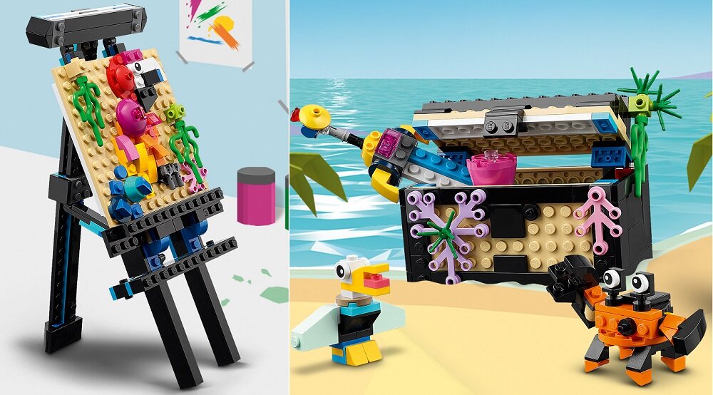 LEGO Creator Akwarium 31122 Potrójna zabawa jednym zestawem