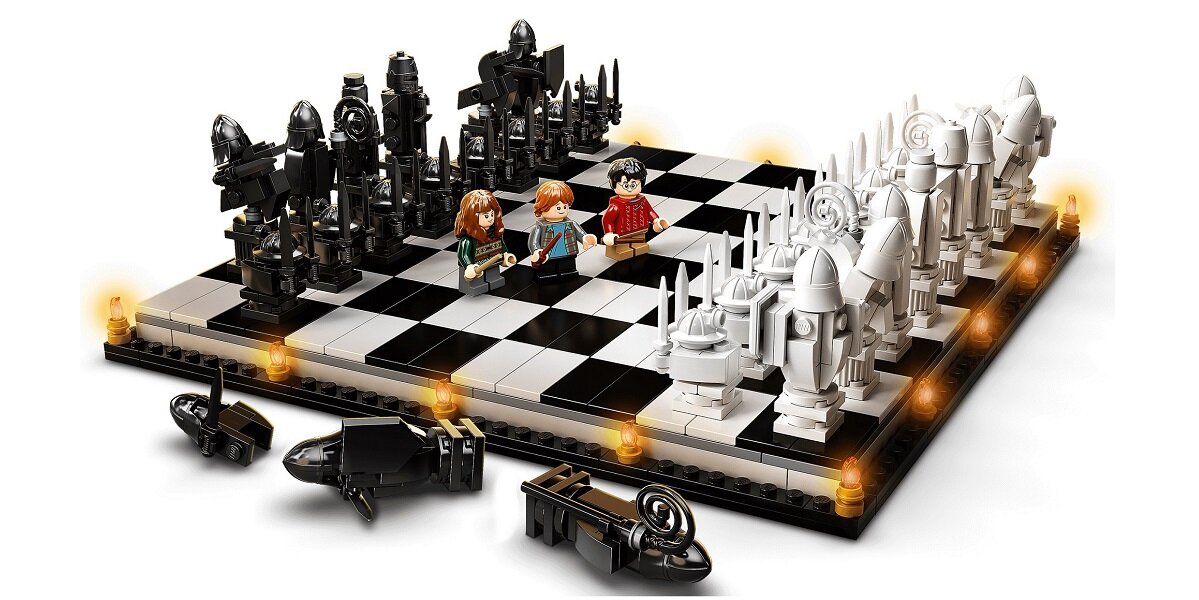 LEGO Harry Potter Szachy czarodziejów w Hogwarcie 76392 magia czary hermiona ron czarodzieje Kamień Filozoficzny złota minifigurka dziecko kreatywność zabawa nauka rozwój klocki figurki minifigurki jakość tradycja konstrukcja nauka wyobraźnia role jakość bezpieczeństwo wyobraźnia budowanie pasja hobby funkcje instrukcje