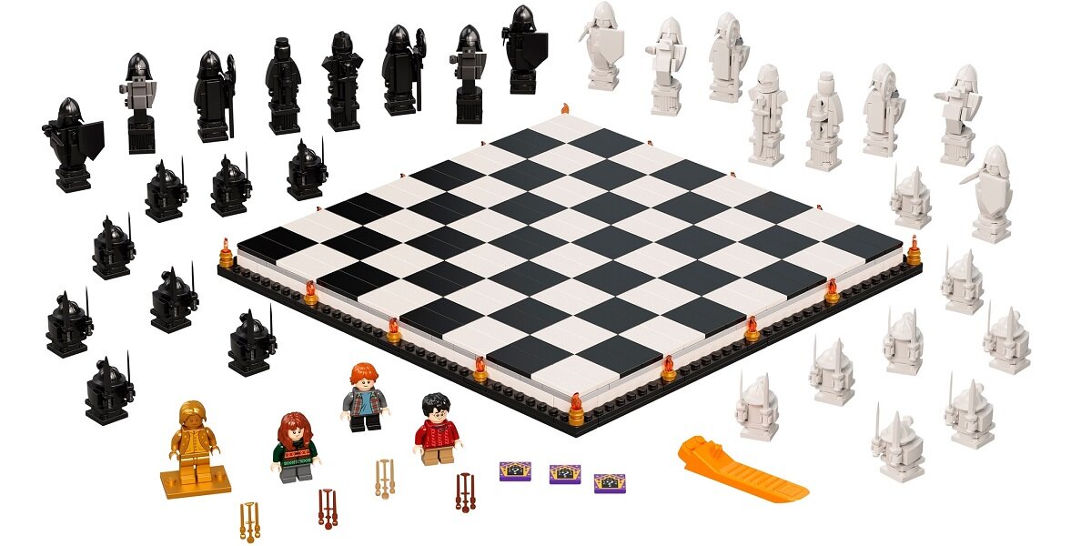 LEGO Harry Potter Szachy czarodziejów w Hogwarcie 76392 magia czary hermiona ron czarodzieje Kamień Filozoficzny złota minifigurka dziecko kreatywność zabawa nauka rozwój klocki figurki minifigurki jakość tradycja konstrukcja nauka wyobraźnia role jakość bezpieczeństwo wyobraźnia budowanie pasja hobby funkcje instrukcje