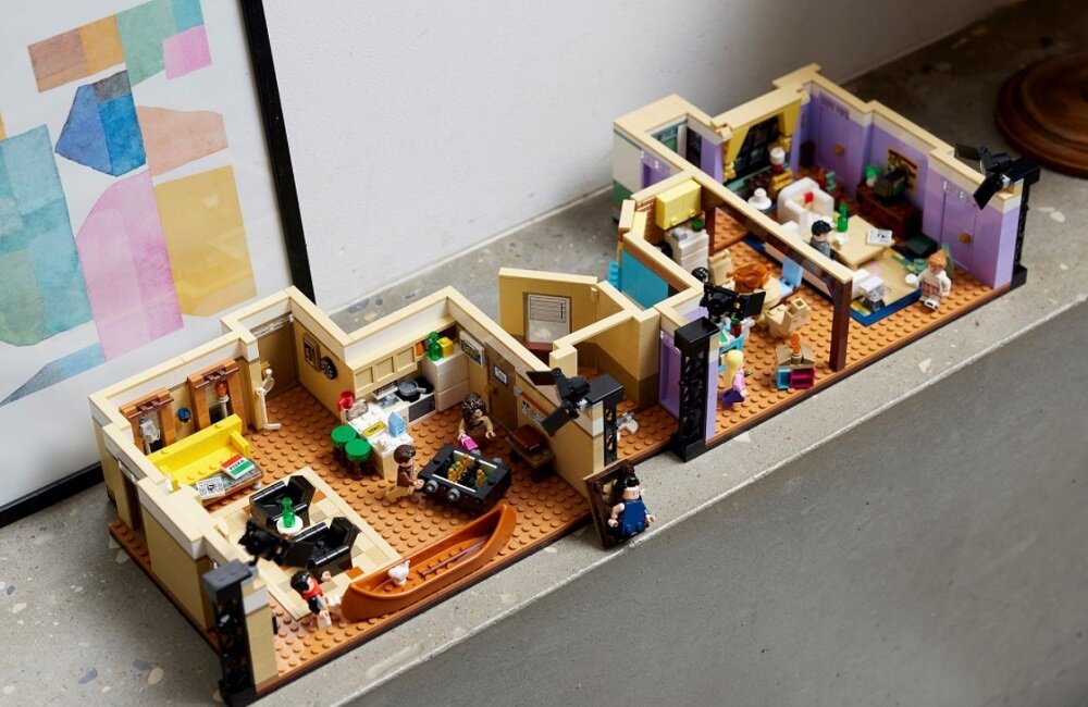 LEGO Creator Mieszkania z serialu Przyjaciele 10292 Przywołaj wiele zabawnych wspomnień z kultowego serialu