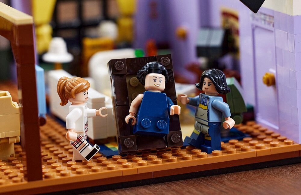 LEGO Creator Mieszkania z serialu Przyjaciele 10292 autentyczne meble i dekoracje