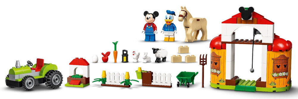 LEGO Disney Farma Mikiego i Donalda 10775 minifigurki Mikiegi i kaczora Donalda