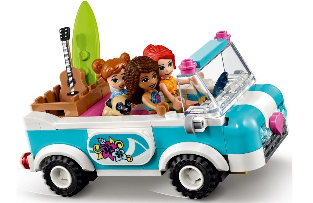 LEGO Friends Nabrzeże surferów 41693 Świetne autko
