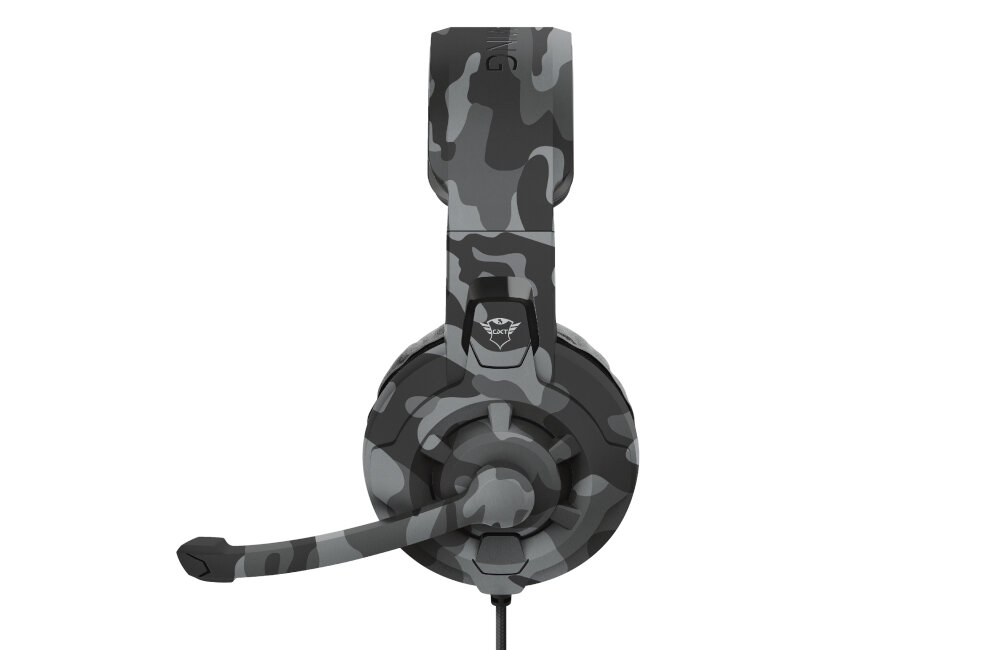 SŁUCHAWKI Trust RADIUS GXT411K BLACK CAMO słuchawki kompatybilność mikrofon częstotliwość