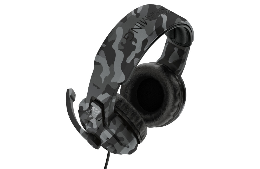 SŁUCHAWKI Trust RADIUS GXT411K BLACK CAMO regulacja głośności wyciszenie mikrofonu