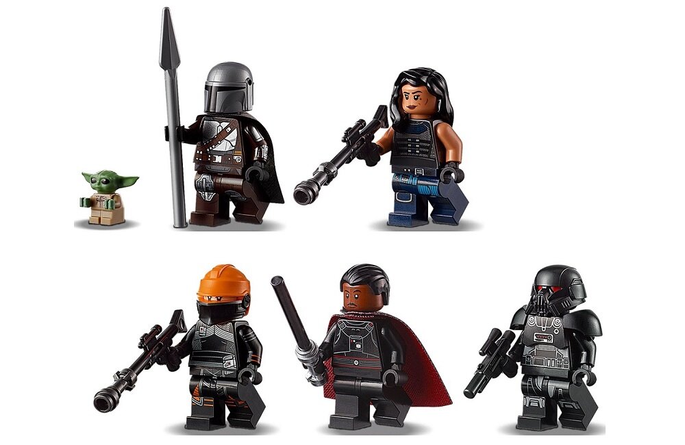 LEGO Star Wars Imperialny Lekki Krążownik 75315 Ten wysokiej jakości zestaw zawiera pięć minifigurek