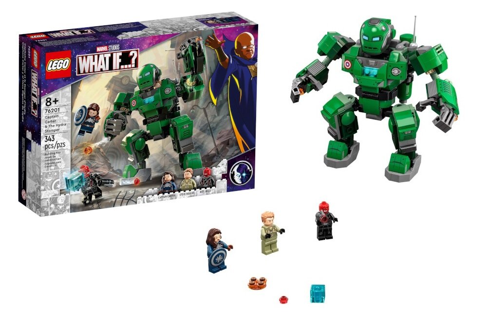 LEGO Marvel Kapitan Carter i Niszczyciel Hydry 76201 klocki LEGO perfekcyjnie dopasowane spełniają wymagania branżowe znane od 1958 roku