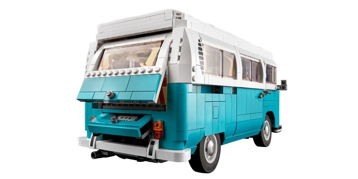 LEGO Icons Mikrobus kempingowy Volkswagen T2 10279 Kreatywność pasja koncentracja