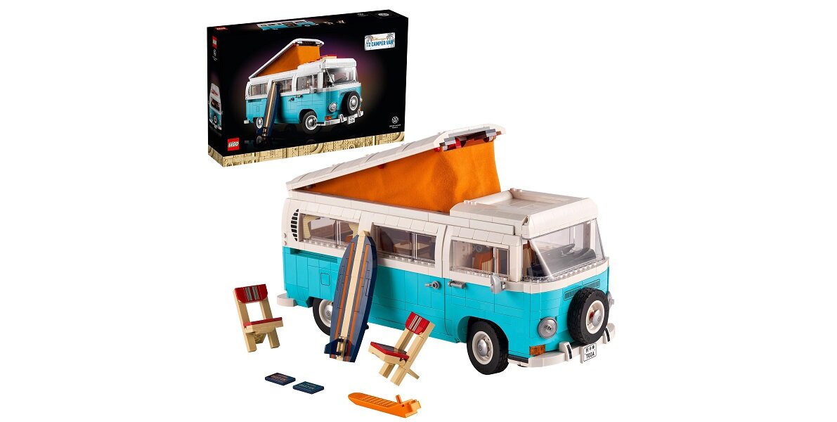 LEGO Icons Mikrobus kempingowy Volkswagen T2 10279 Dopasowane jakość