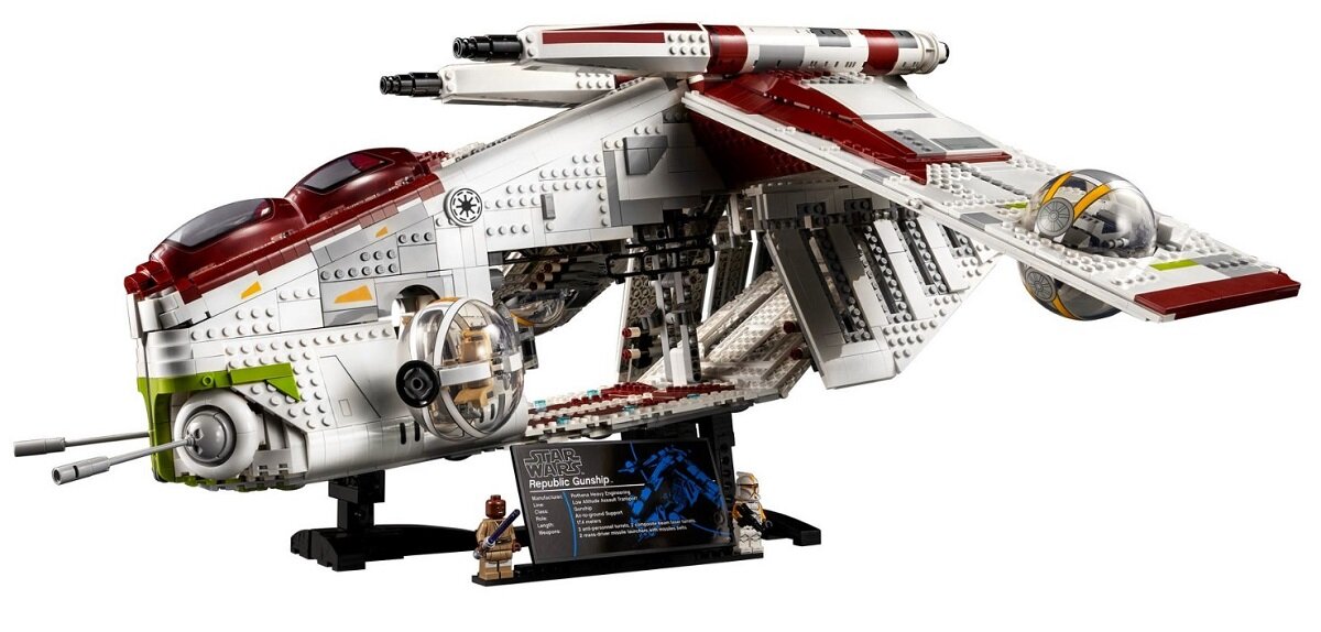 LEGO Star Wars Kanonierka Republiki 75309 kreatywność zabawa rozwój klocki figurki minifigurki jakość tradycja konstrukcja nauka wyobraźnia role jakość bezpieczeństwo wyobraźnia budowanie pasja hobby