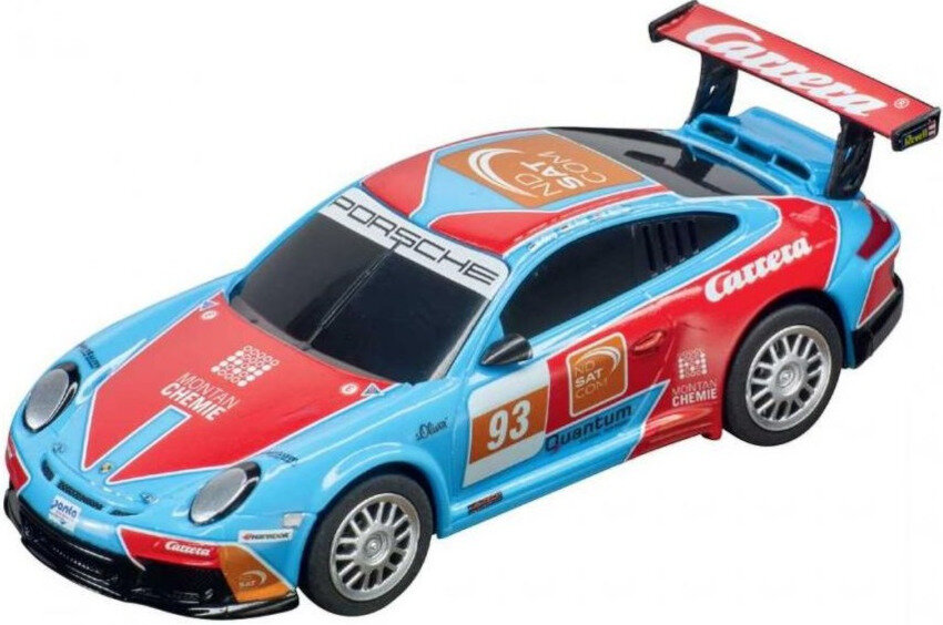 Samochod CARRERA Porsche 997 GT3 najwyzsza jakosc dbalosc o detale oryginalne nadruki oraz szczotki stykowe w skali 1:43