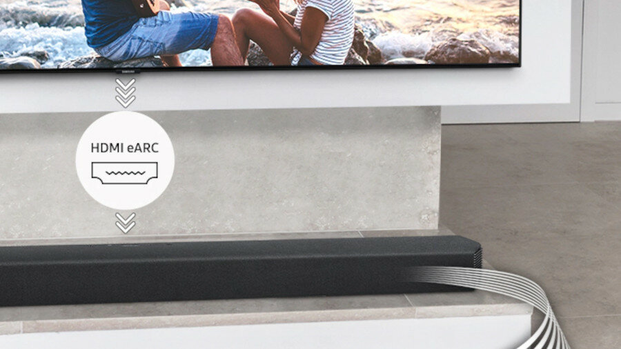 Soundbar SAMSUNG HW-Q900A - hdmi