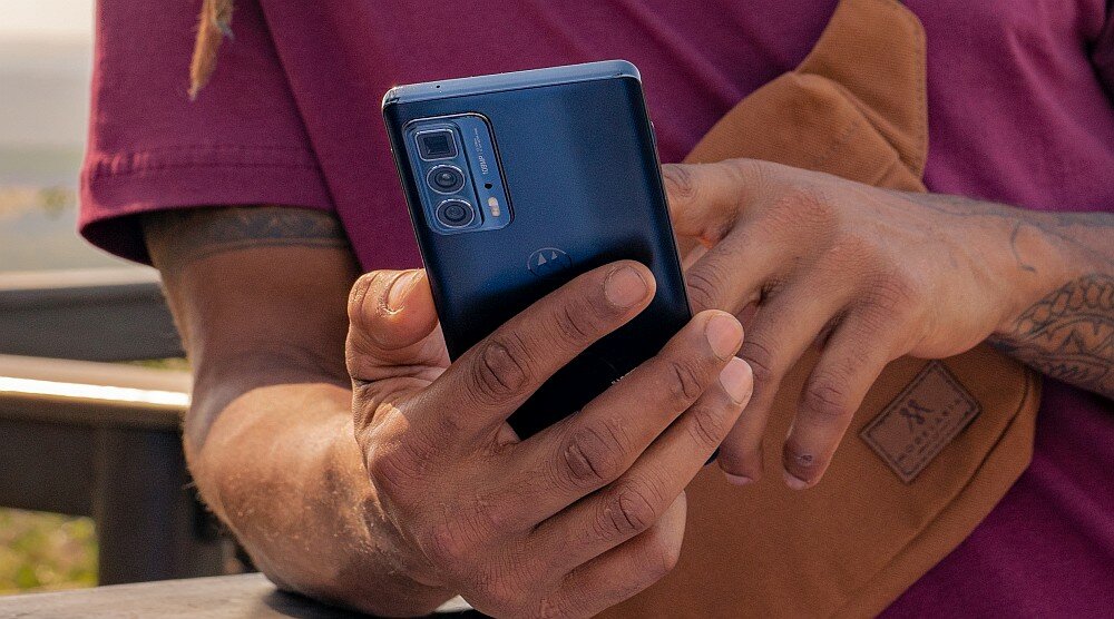 Smartfon MOTOROLA Edge 20 ekran bateria procesor aparat sieć pamięć blokady obudowa ram
