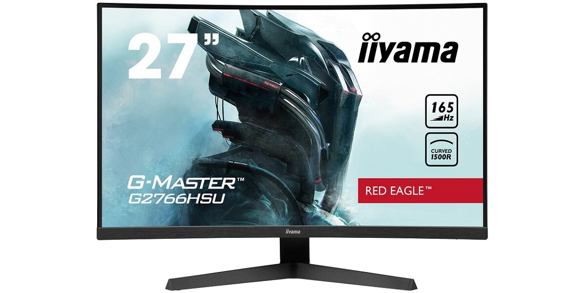 Monitor IIYAMA G-Master Zakrzywiony ekran dla lepszych doznań Zobaczysz każdy, nawet najmniejszy szczegół