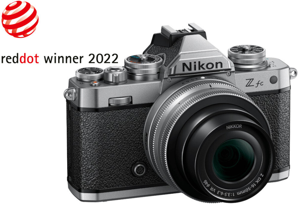 NIKON Z fc camera reddot award