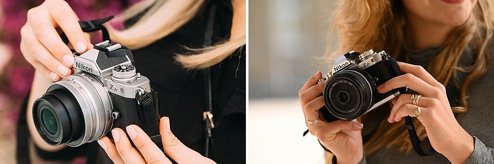 Aparat NIKON Z fc korpus obiektyw  AF iso zasilanie zdjęcia matryca obiektyw 