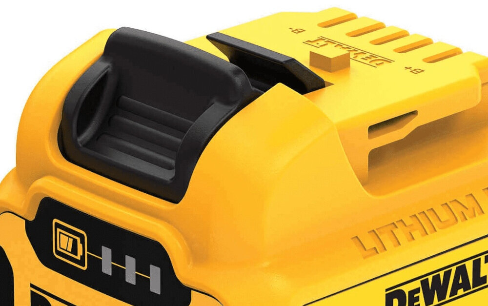 Akumulator DEWALT DCB126-XJ 5Ah 12V komfort użytkowanie zabezpieczenie obudowa ochrona