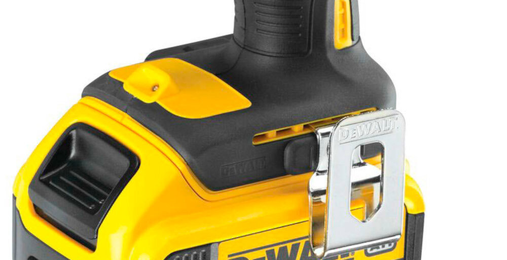 Wiertarko-wkrętarka DEWALT DCD790M2 zmienny kierunek obrotów jasna dioda LED o wysokiej intensywności z opóźnieniem wyłączenia zaczep do paska