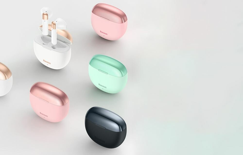 Słuchawki douszne BASEUS Encok W2 TWS kolory
