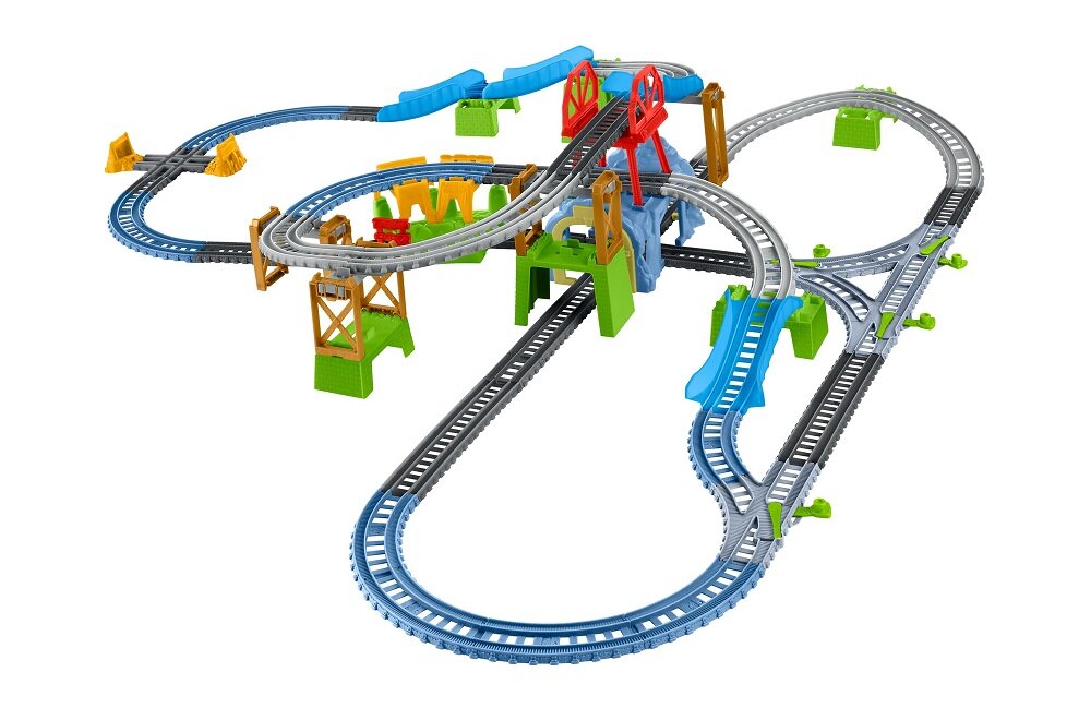 ZABAWKA TOMEK I PRZYJACIELE TRACKMASTER ZESTAW TORÓW KOLEJOWYCH I LOKOMOT GBN45 Dla małych fanów torów kolejowych Stworzony dla konstruktorów od najmłodszych lat